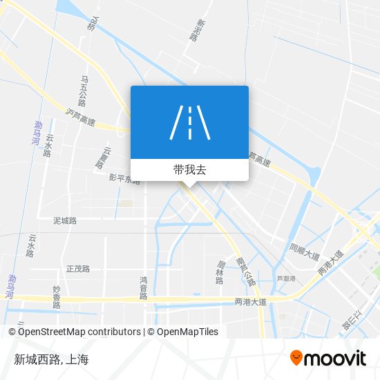 新城西路地图