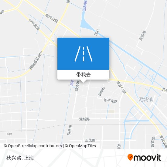 秋兴路地图