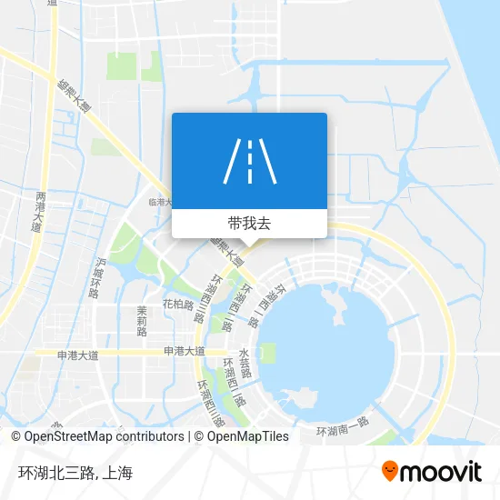 环湖北三路地图