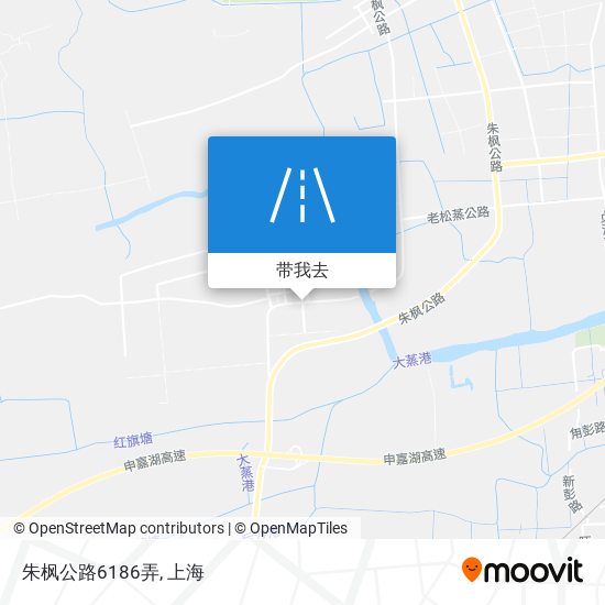 朱枫公路6186弄地图