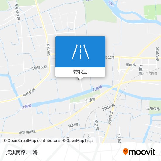 贞溪南路地图