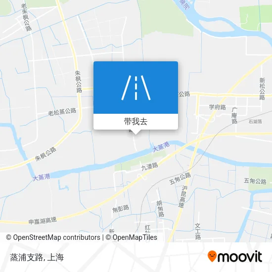 蒸浦支路地图