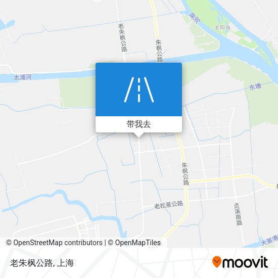 老朱枫公路地图