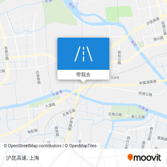 沪昆高速地图
