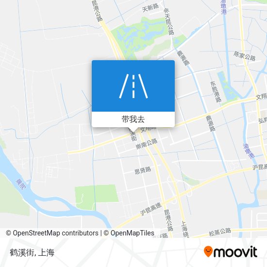 鹤溪街地图