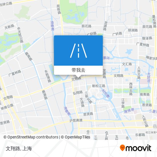 文翔路地图