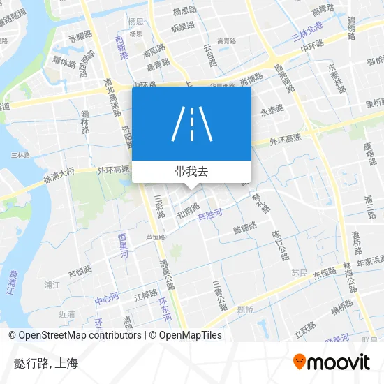 懿行路地图