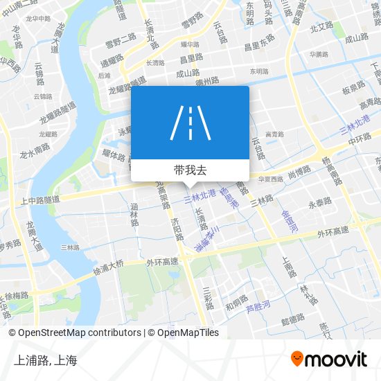 上浦路地图