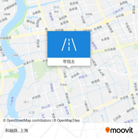 和融路地图