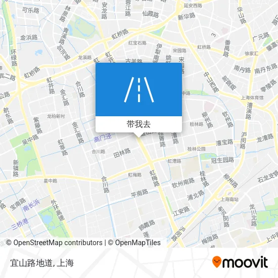 宜山路地道地图