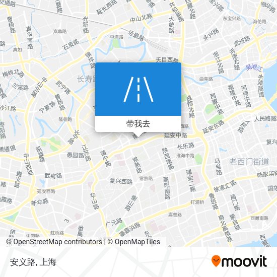 安义路地图