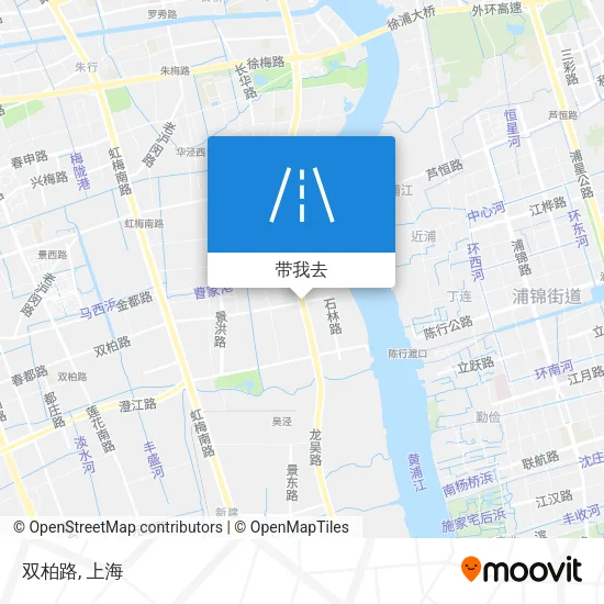 双柏路地图