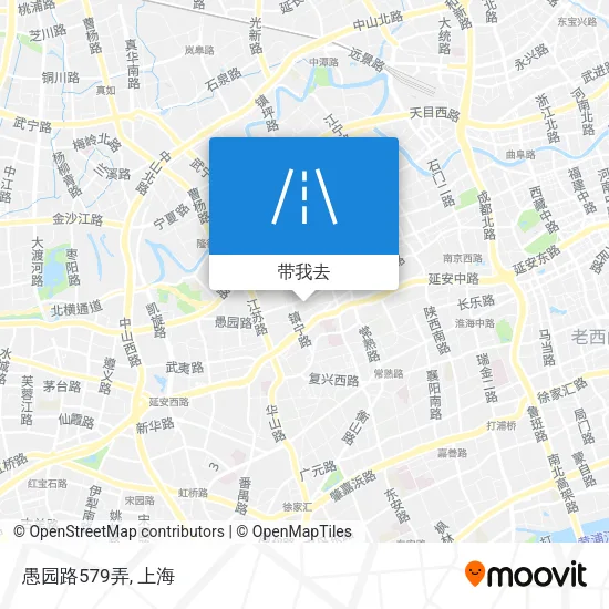 愚园路579弄地图