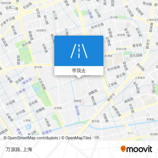 万源路地图