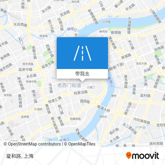 凝和路地图