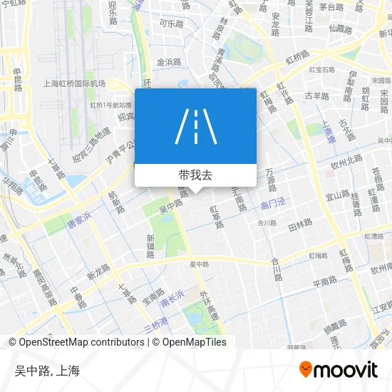 吴中路地图