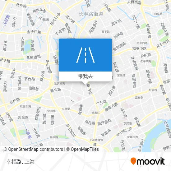 幸福路地图