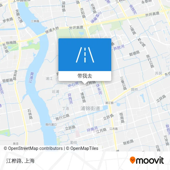 江桦路地图