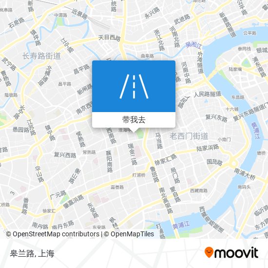 皋兰路地图