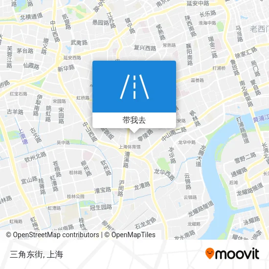 三角东街地图