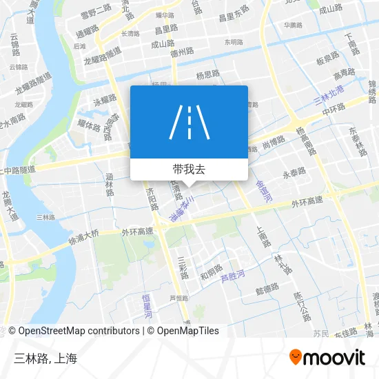 三林路地图