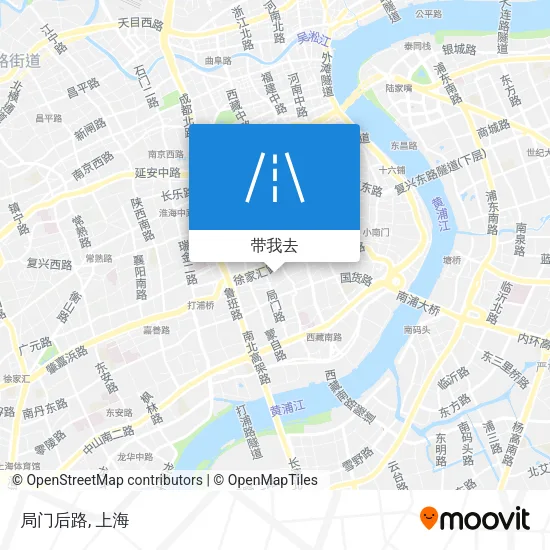 局门后路地图