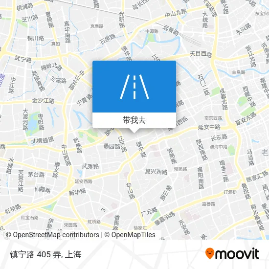 镇宁路 405 弄地图