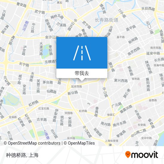 种德桥路地图