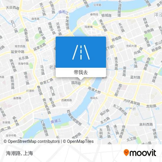 海潮路地图