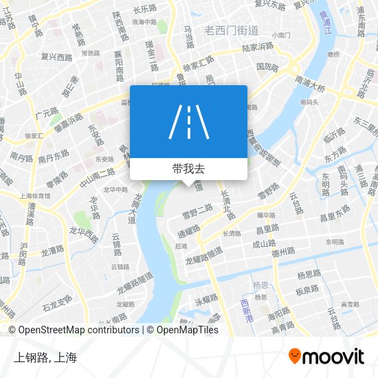 上钢路地图