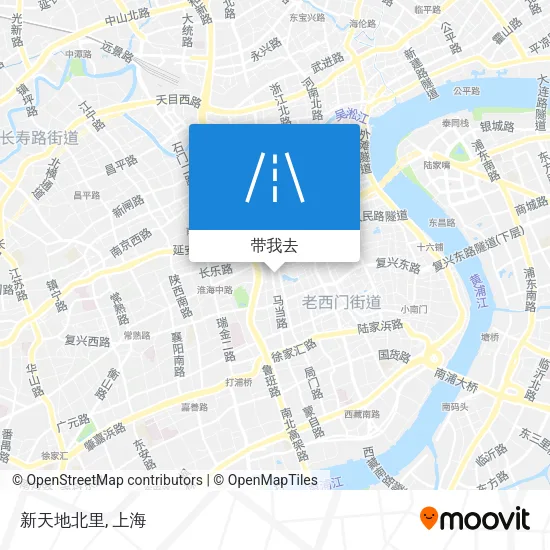 新天地北里地图