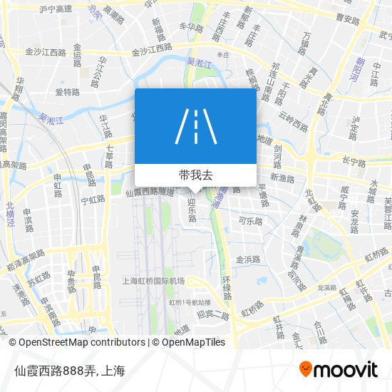 仙霞西路888弄地图