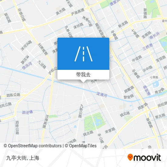 九亭大街地图