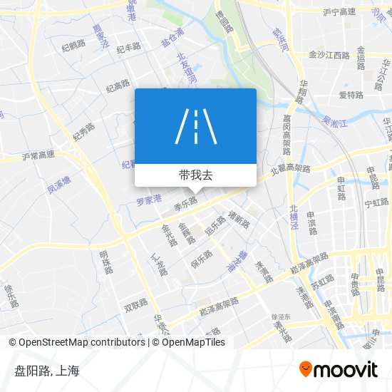 盘阳路地图