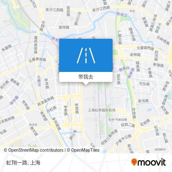 虹翔一路地图