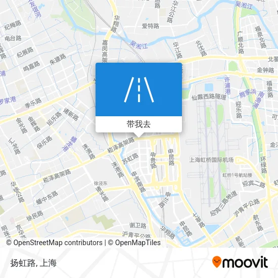 扬虹路地图
