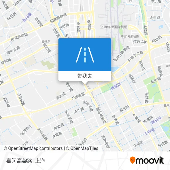 嘉闵高架路地图