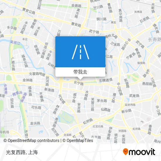 光复西路地图