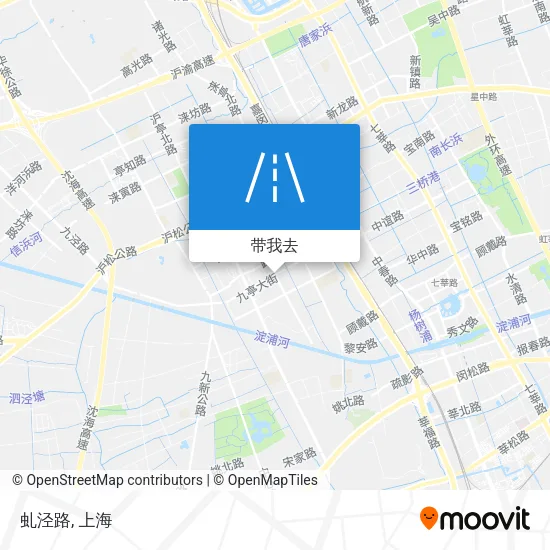 虬泾路地图