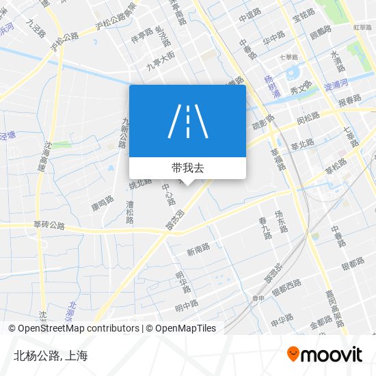 北杨公路地图