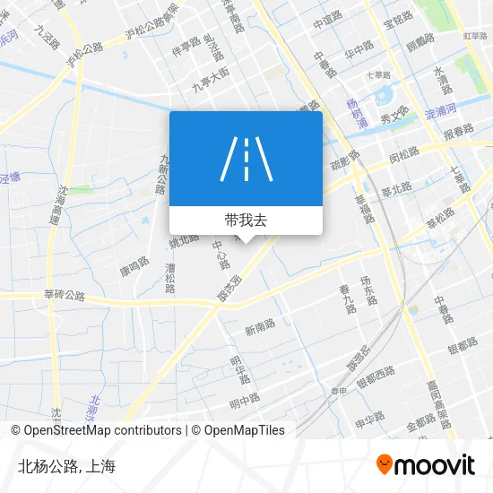 北杨公路地图