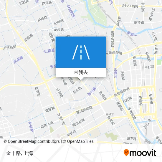金丰路地图