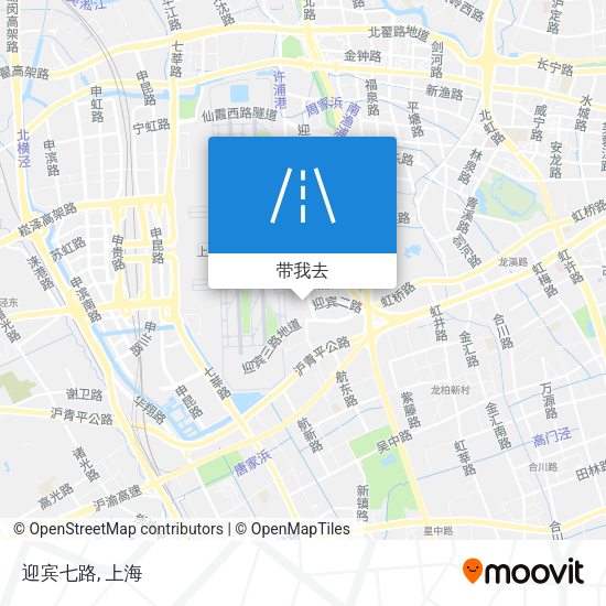 迎宾七路地图