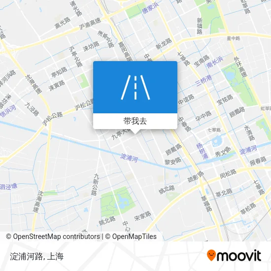 淀浦河路地图