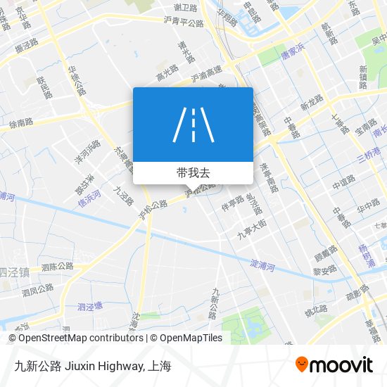 九新公路 Jiuxin Highway地图