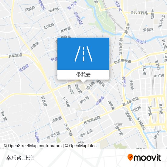 幸乐路地图