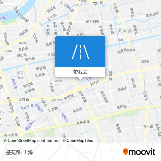 盛苑路地图