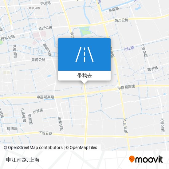 申江南路地图