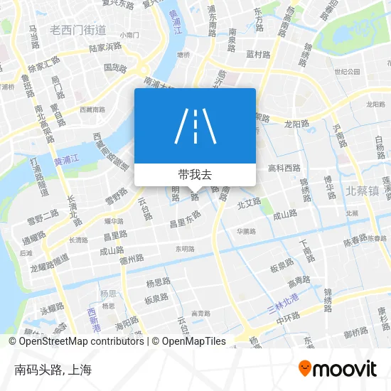 南码头路地图