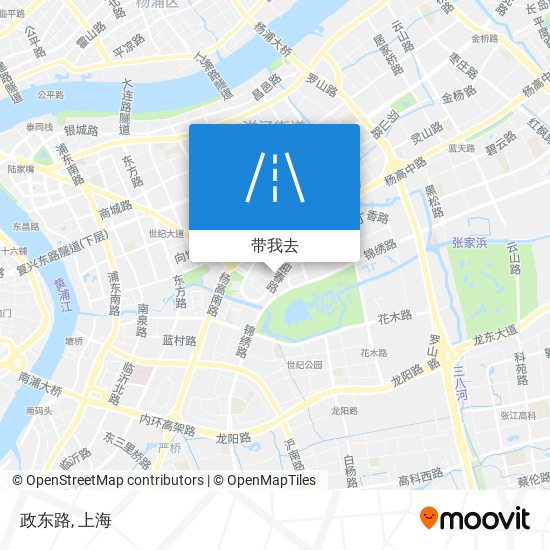 政东路地图